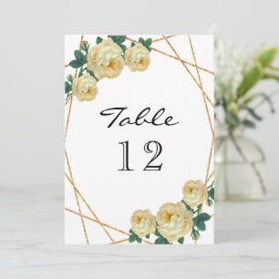 Faire-part Élégant Paillettes Géométrique Géographique Fleurs