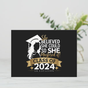 Faire-part Elle a cru qu'elle pouvait donc elle l'a maîtrisé 