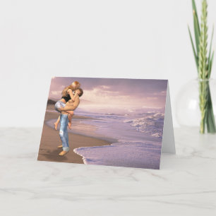 Faire-part Elle A Dit Oui, Beach Kiss