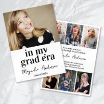 En Mon Ère Grad Multi Photo Collage Graduation
