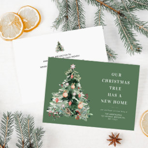 faire-part en mouvement des fêtes de noël tendance