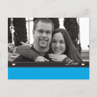 Faire-part Enregistrer la carte postale Date