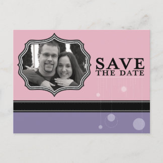 Faire-part Enregistrer la carte postale Date