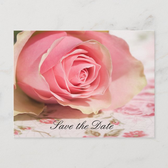 Faire-part Enregistrer la carte postale Date (Devant)
