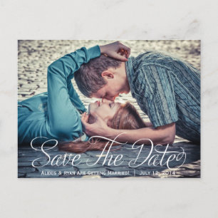 Faire-part Enregistrer la carte postale Date Photo