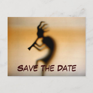 Faire-part Enregistrer La Date Carte Postale Photo Kokopelli