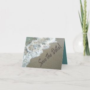 Faire-part Enregistrer la date Destination Mariage Sand Ecrit