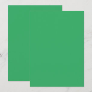Faire-part Épingle à bouton vert émeraude personnalisée