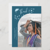 Étoile de remerciement fantaisiste Photo de diplôm