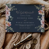 Eucalyptus Garden Rose Floral Elopement