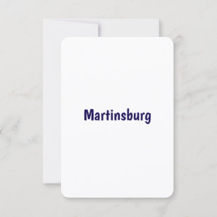 Faire-part Faites de votre marque 3,5" x 5" à coins arrondis