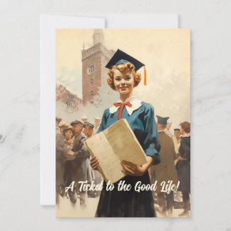 Faire-part Félicitations aux filles diplômées