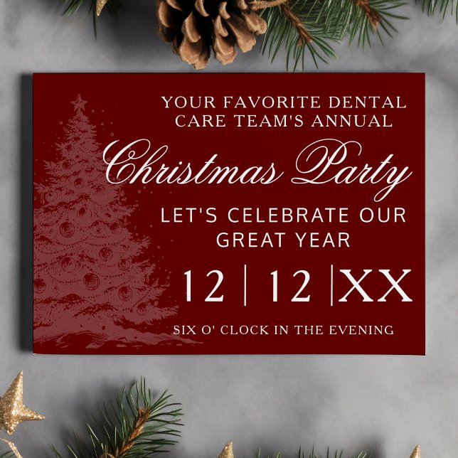 Faire-part Fête de l'entreprise Fête de Noël de l'entreprise (Créateur téléchargé)
