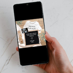 Faire-part FIV vaut chaque prise Ultasound Sonogramme Prégana