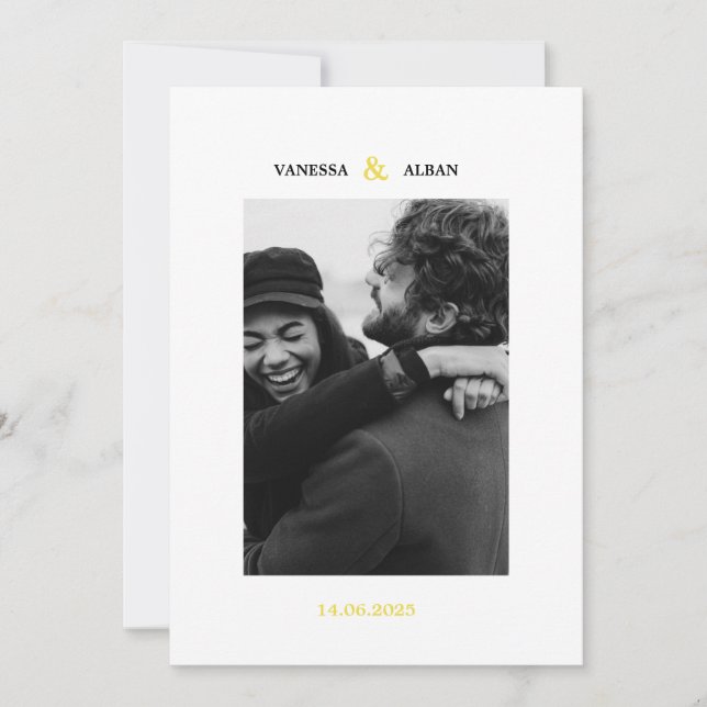 Faire-Part "Flavus" (Devant)