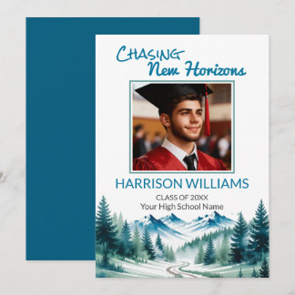 Faire-part Forge Your Own Path Grad Party