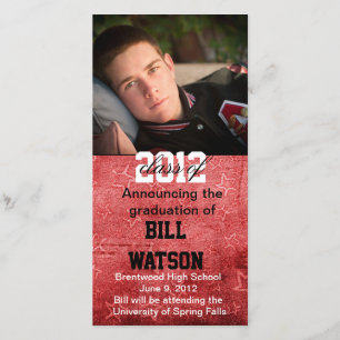 Faire-part frais d'obtention du diplôme