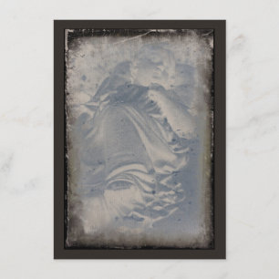 Faire-part funèbre d'enfant - dans la mémoire