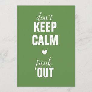 Faire-part Gardez le calme que vous êtes un oncle Pregnancy