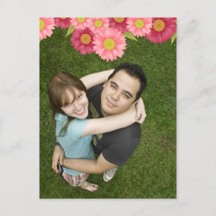 Faire-part Gerbera Daisy Enregistrer la date Carte postale Ma