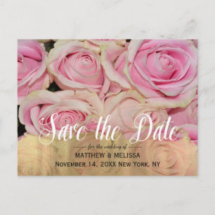 Faire-part Gold Enregistrer la date Carte postale photo perso