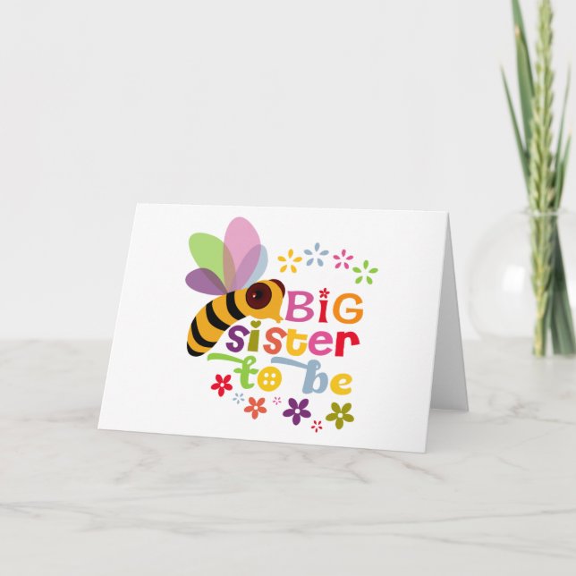 Faire-part Grande Soeur (Devant)