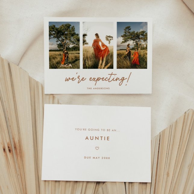 Faire-part Grossesse des grands-parents et des jeunes filles  (Créateur téléchargé)