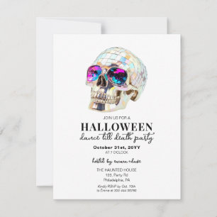 Faire-part Halloween Soirée dansante adulte