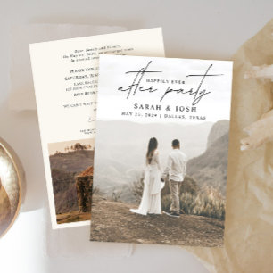 Faire-part Heureux Jamais après la crème de la fête 2 Photo