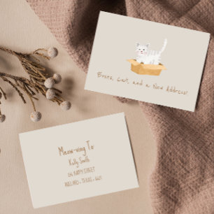 Faire-part Histoires d'une nouvelle maison