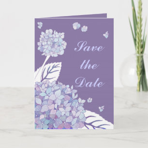 Faire-part Hydrangeas pour votre mariage