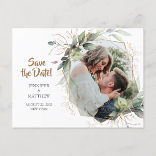 Faire-part Image Enregistrer La Carte Postale Date Mariage