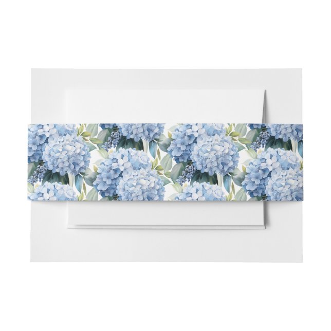 Faire-part Invitation Bandeau de Ventre (Devant Example)