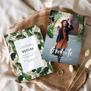 Faire-part/invitation de remise de diplômes de pho