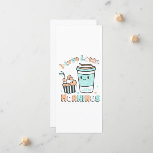 Faire-part J'Aime Les Derniers Matins