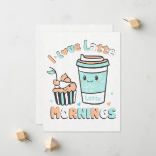 Faire-part J'Aime Les Derniers Matins