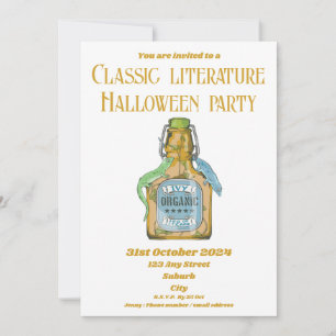 Faire-part Jambe du lézard Shakespeare Macbeth