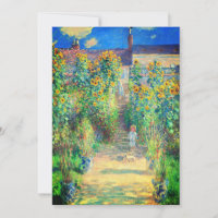 Jardin aux fleurs de Monet