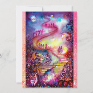 FAIRE-PART JARDIN DES OMBRES PERDUES / ESCALIERS MYSTIQUES