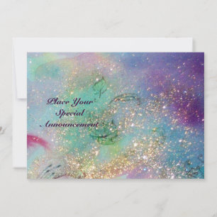 FAIRE-PART JARDIN D'OMBRES PERDUES FÊTES ET BOUTEILLES