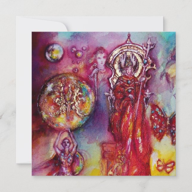 FAIRE-PART JARDIN D'OMBRES PERDUES, FOIRES ET BOUTEILLES (Devant)