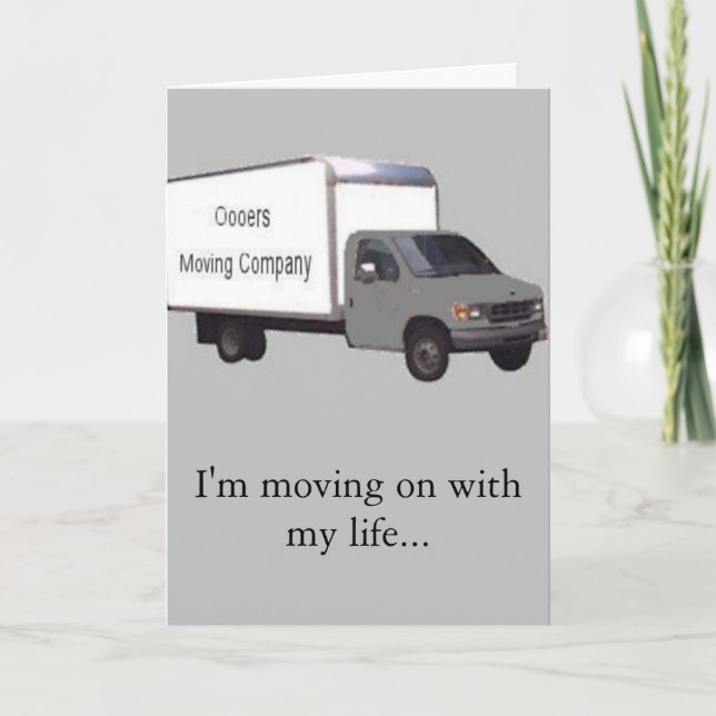 Faire-part J'avance, et tu sors ! (Devant)