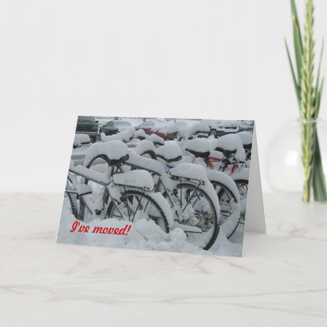 Faire-part Je me suis déplacé - au Minnesota (Devant)