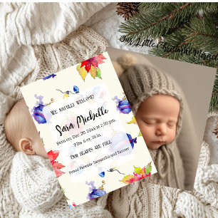 Faire-part Jory Holiday Baby Annonces de naissance Photo