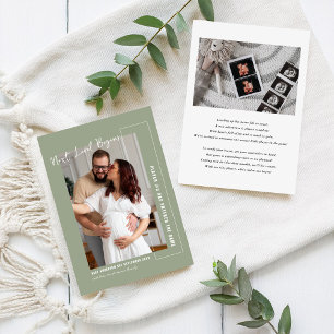 Faire-part Joueur 3 Jeu Vidéo Thème Photo Grossesse