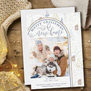 Faire-part Joyeux Noël depuis la nouvelle maison Doodle Tree