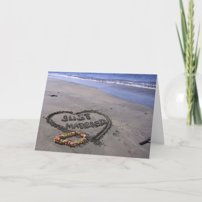 Faire-part Juste marié (Devant)