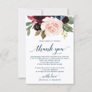 Faire-part La marine bourguignonne en remplacement de la cart