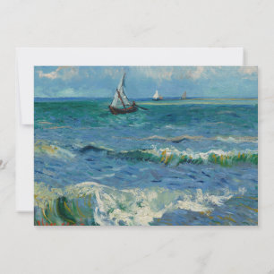 Faire-part La mer aux Saintes Maries de la Mer   Van Gogh