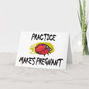 Faire-part La Pratique Fait De La Maternité Enceinte